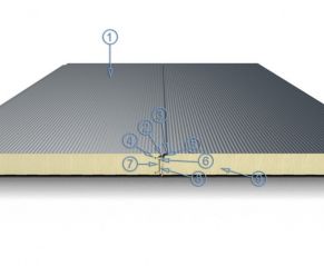 Sienas sendvičpanelis GS insPIRe® U
