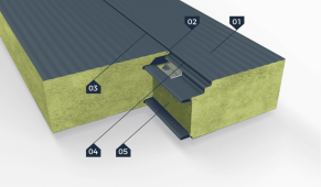 Sienų daugiasluoksnė plokštė GS MW QA U