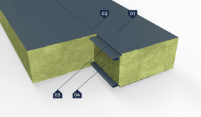 Sienas sendvičpanelis GS MW CH