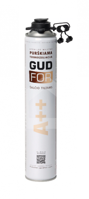 Purškiama termoizoliacija šalčio tiltams GUDFOR A++, 850ml