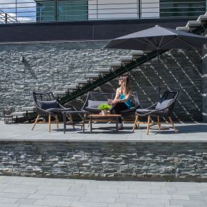 Lauko baldų komplektas HELSINKI