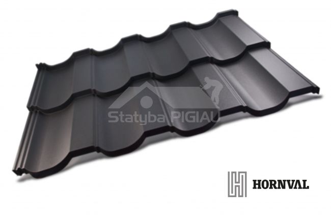 Metāla dakstiņu moduļa jumts Bolero (H1)
