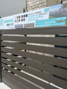 Modulinės tvoros segmentas 1200x2000 mm, HORNVAL