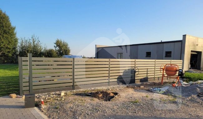 Modulinės tvoros segmento apatinė dalis 200x2000 mm, HORNVAL