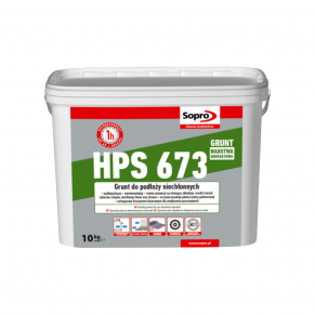 Gruntas neįgeriantiems paviršiams Sopro HPS 673