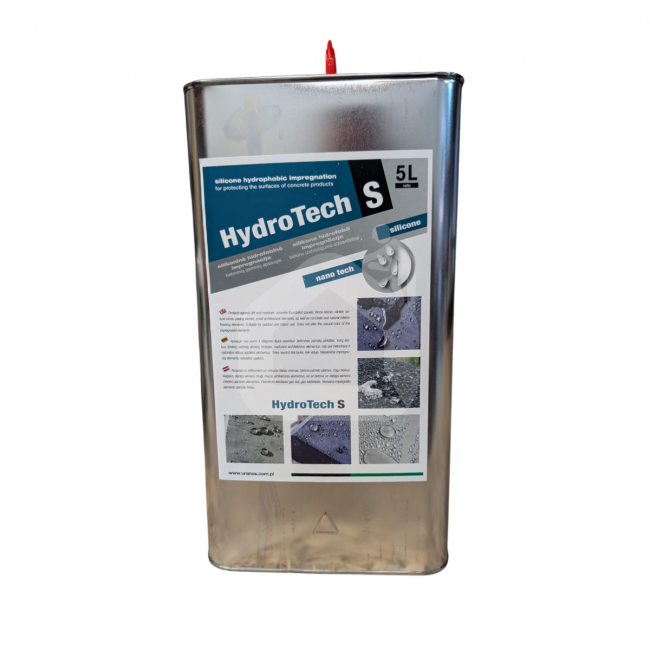 Impregnantas pamatams, HydroTech S, bespalvis, 5 l