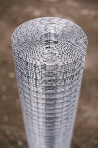Tvoros tinklas, virintas, 1000 mm 25x12,5 mm, ø1,4mm, 10 m, ZN