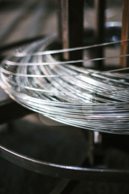 Tvoros tinklo įtempimo viela, ø2.00mm., 100m., ZN