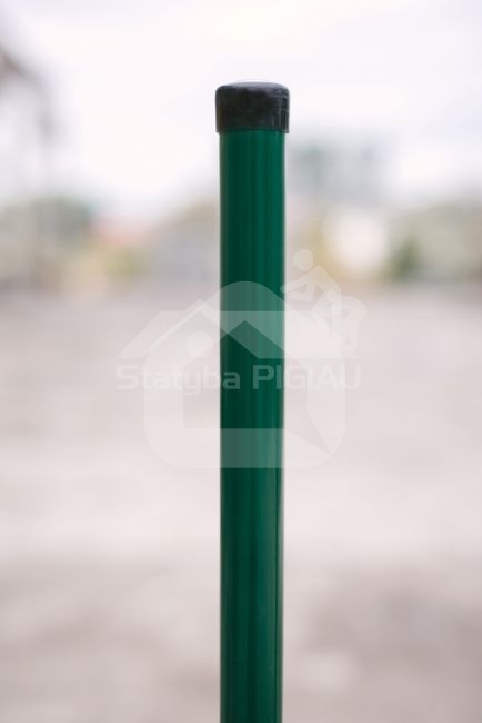 Stulpas tvorai, apvalus, ø48 mm, H2,8 m, sienelė: 1,2 mm