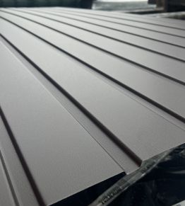 Trapecinis profilis E-7 (fasadinis) RAL8019