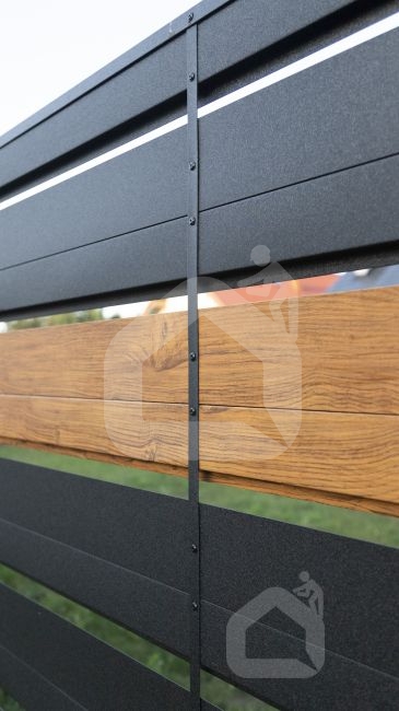 Modulinės tvoros segmentas 1500x2000 mm, HORNVAL