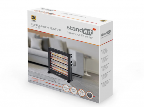 Infraraudonųjų spindulių šildytuvas Standart LX-1602, 1,2 kW