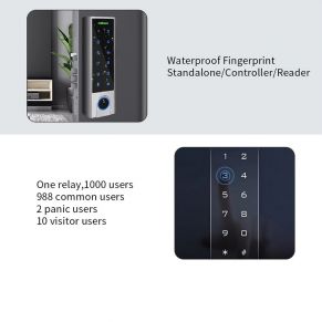 Praėjimo kontrolės klaviatūra IP66 Bluetooth TTLock