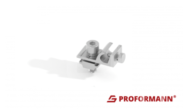 Įžeminimo kabelio jungtis bėgeliui PV-R, 20 mm