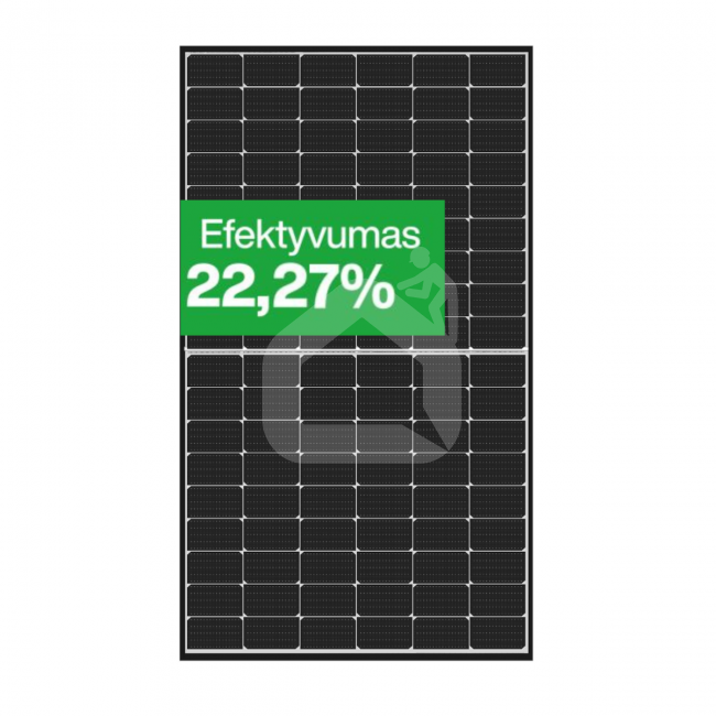 Jinko 445Wp 1762x1134x30 mm, BLACK FRAME