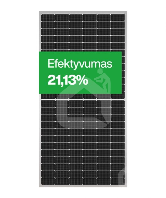 Jinko 545Wp 2274x1134x30 mm, BIFACIAL(stiklas/stiklas), ALUMINUM FRAME