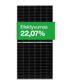 Jinko 570Wp 2278x1134x35 mm ALUMINUM FRAME(paskutiniai vienetai)