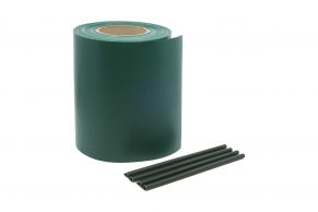 Tvoros segmento juosta 190mmx35m + 20vnt laikiklių (450g/m²), PVC