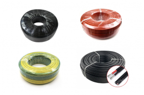 Kabelių likučiai (įv. pasirinkimai ir dydžiai)