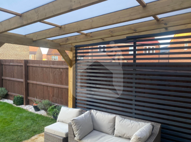 Kanalinis polikarbonatas Opal 10 mm, baltas, 4, 6 m