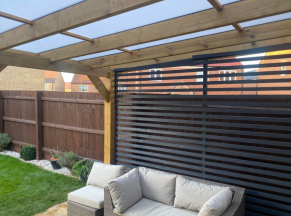 Kanalinis polikarbonatas Opal 10 mm, baltas, 2, 3 m