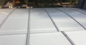 Kanalinis polikarbonatas Opal 10 mm, baltas, 4, 6 m