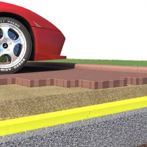 Ekstruzinis polistirolas XPS Finnfoam FI-300, nefrezuotas, 30x600x1250 mm