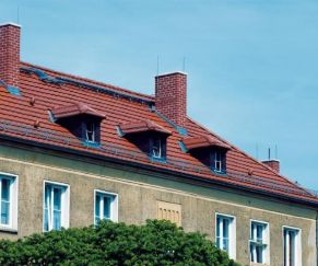 Čerpė eilinė Creaton Balance kupferrot engobiert