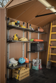 Pakabinama lentyna lauko sandėliukams KETER