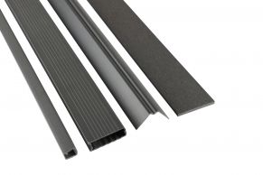 WPC vertikalios tvoros lentjuostės, 1230 mm