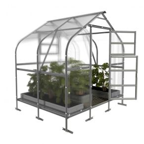 Šiltnamis KLASIKA DROP, 4 mm polikarbonatas