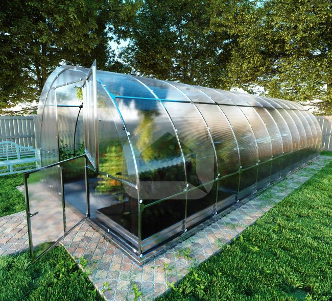 Šiltnamis KLASIKA TUBE 3x8 m (24 m²)
