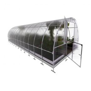 Šiltnamis KLASIKA TUBE 3x8 m (24 m²)