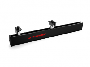 Saulės modulio šoninis laikiklis, įstatomas, 30 mm, juodas