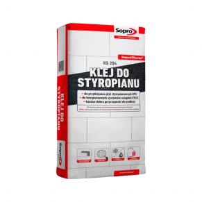 Polistireninio putplasčio plokščių klijai SoproTherm KS 204