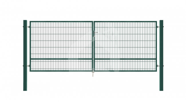 Vartai, 5 mm segmento užpildu, dviveriai, 5000x1500 mm