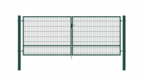 Vartai, 5 mm segmento užpildu, dviveriai, 5000x1500 mm