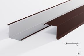 Viršutinė vėjalentė 14x12 cm, dažyta blizgi