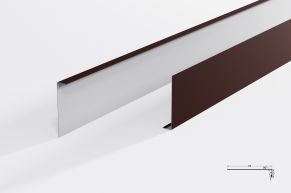 Apatinė vėjalentė 21x3 cm, dažyta blizgi