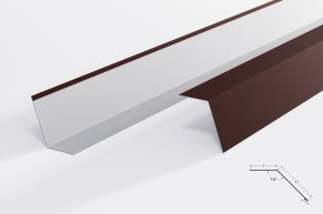 Laštakis 7x11 cm, 135°, dažytas blizgus