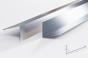 Kamino viršaus prieglauda,10x24 cm, 70°, cinkas