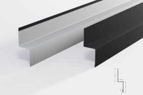 Skardos profilio jungtis 2x4 cm, dažyta matinė