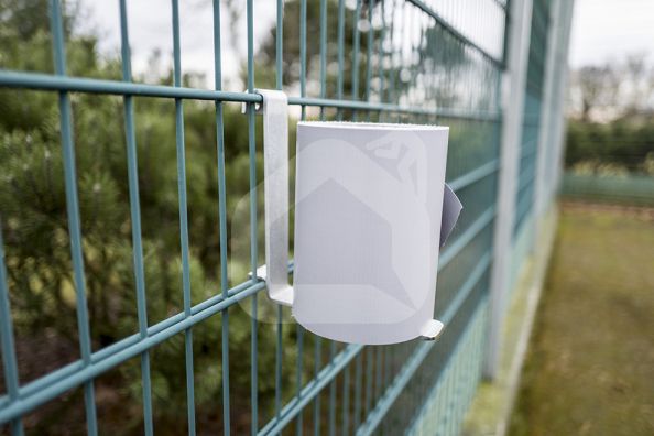 Tvoros segmento juosta 190 mm x35 m + 20vnt laikiklių (450g/m²), PVC (paskutiniai vienetai)