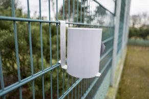 Tvoros segmento juosta 190 mm x35 m + 20vnt laikiklių (450g/m²), PVC (paskutiniai vienetai)