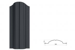 Tvoralentė SLIM, 0.40 mm, 2xRAL7016 Matinė