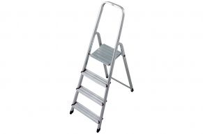 KRAUSE buitinės aliuminės kopėčios (4 pakopų) 00705