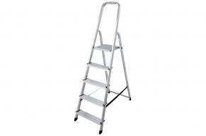 KRAUSE buitinės aliuminės kopėčios (5 pakopų) 00729