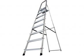 KRAUSE buitinės Aliuminės Kopėčios (8 pakopų) 00767