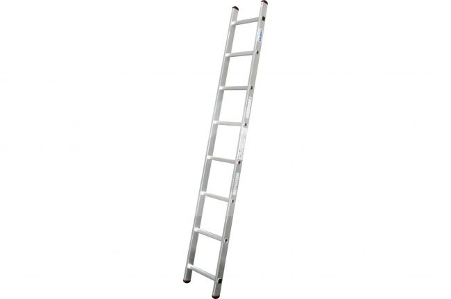 KRAUSE atremiamos aliuminės kopėčios (8 pakopų) 010087