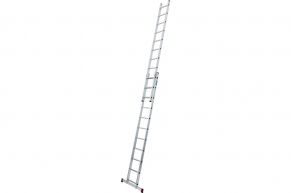 KRAUSE ištraukiamos aliuminės kopėčios (2x11 pakopų) 030221